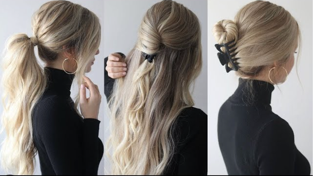 5 Claw Clip Hairstyles That Take You From Day to Night