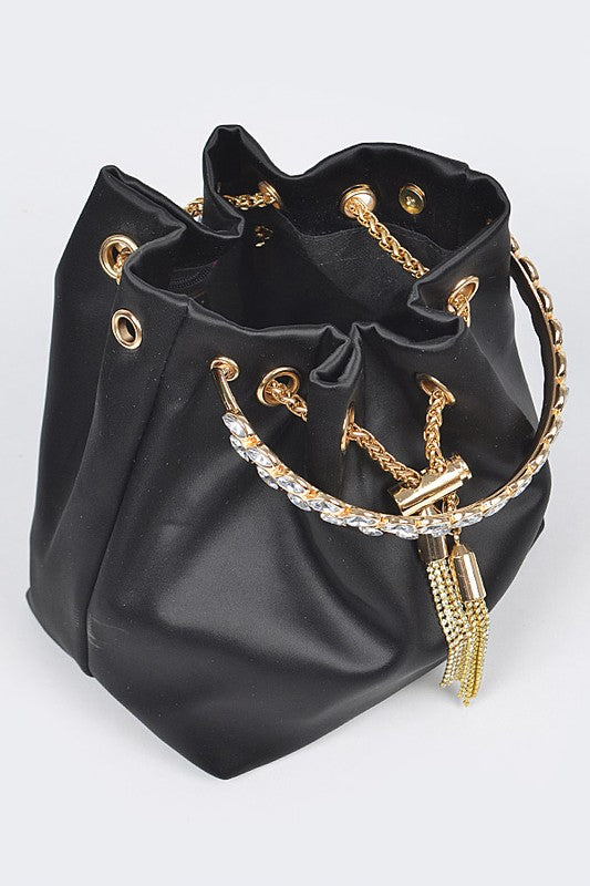 Bucket Clutch Bag