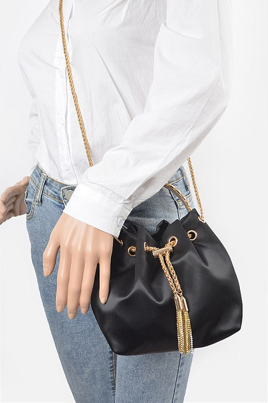 Bucket Clutch Bag