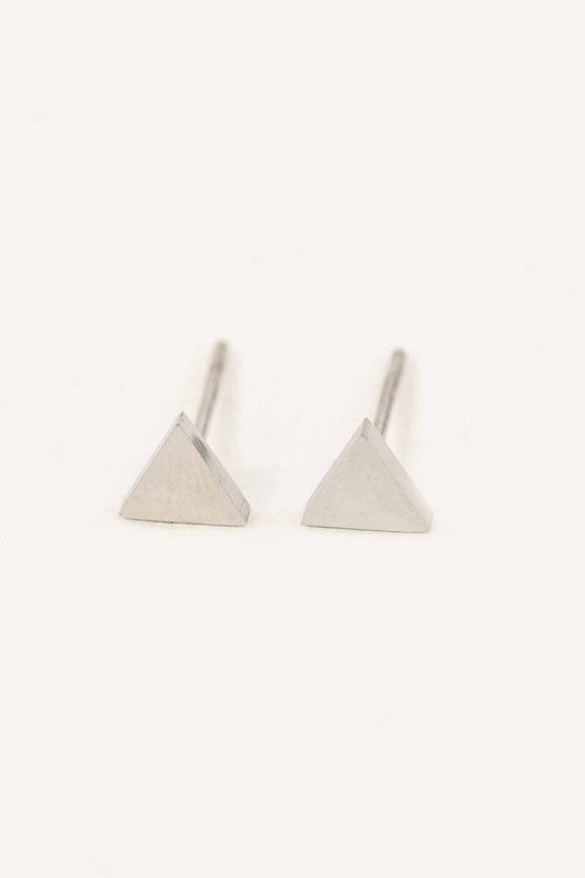 Triangle Stud Earrings