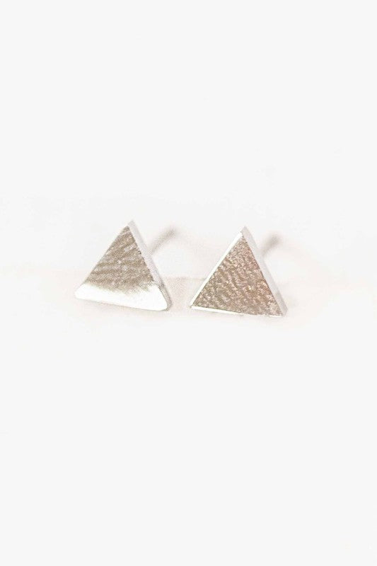 Triangle Stud Earrings