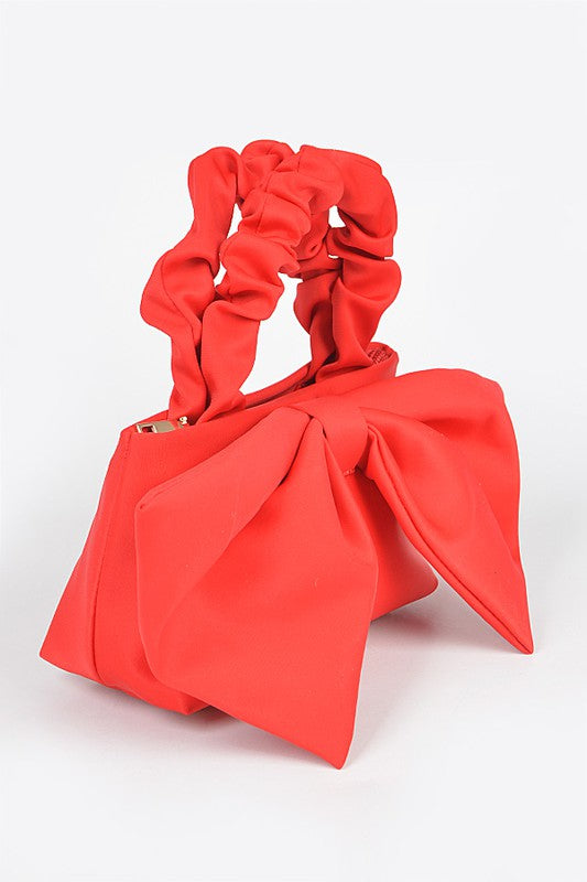 Large Bow Tie Clutch Bag
