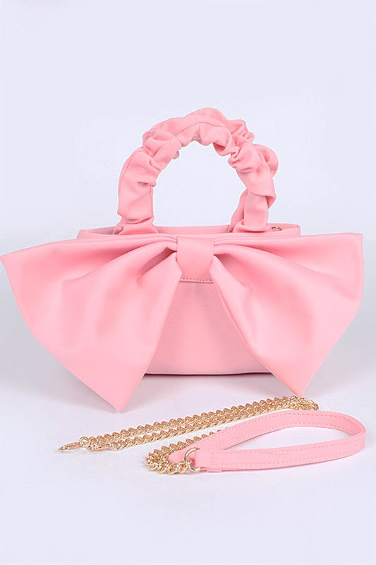 Large Bow Tie Clutch Bag