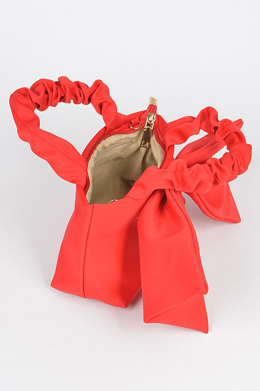 Large Bow Tie Clutch Bag
