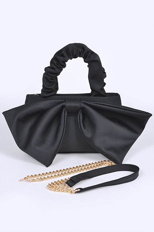 Large Bow Tie Clutch Bag