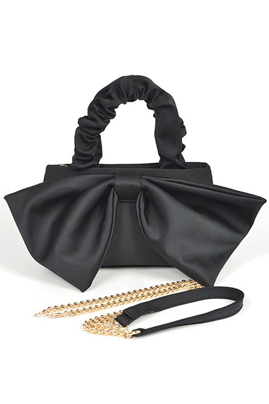 Large Bow Tie Clutch Bag