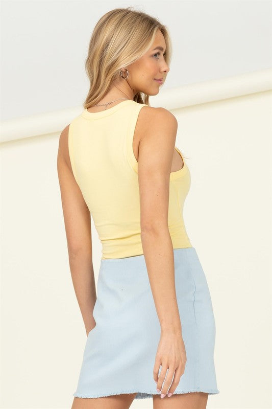 Sleeveless Bodysuit