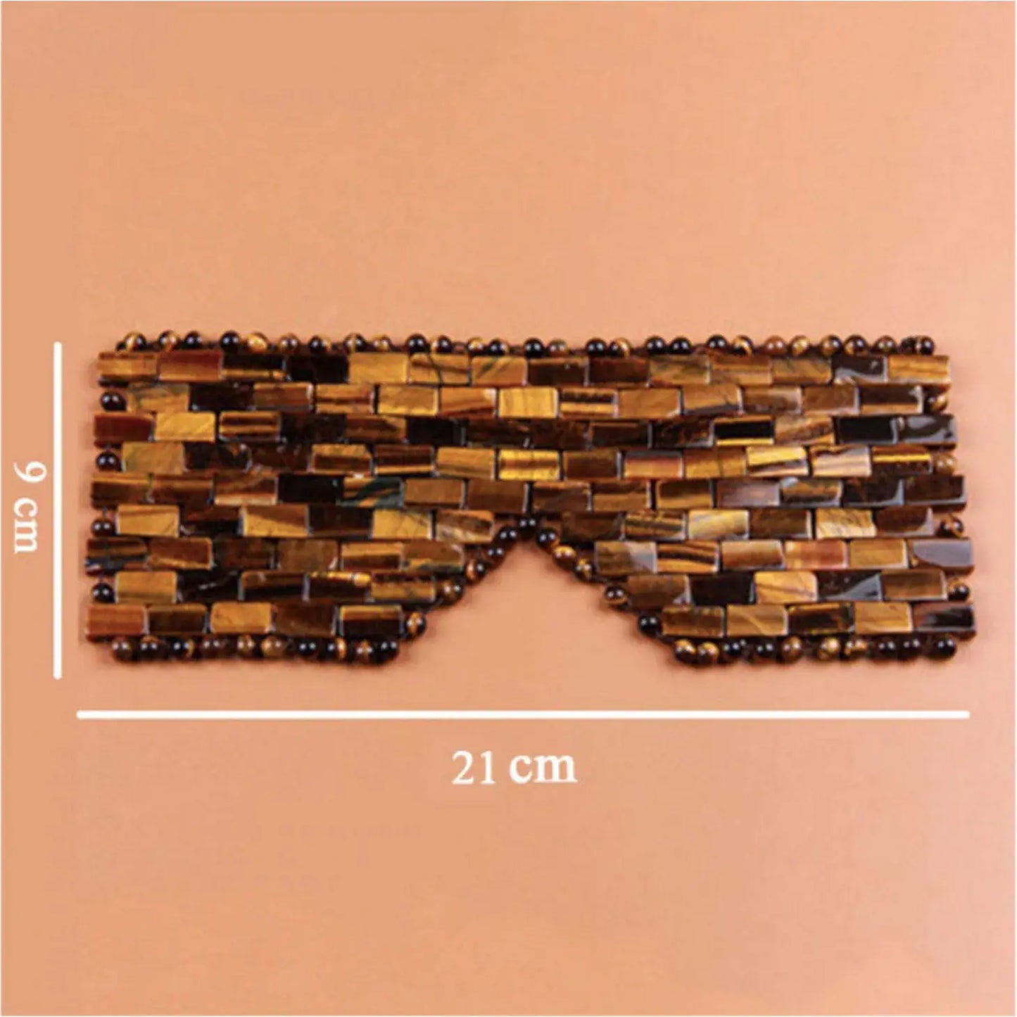 Jade Eye Mask - Brown