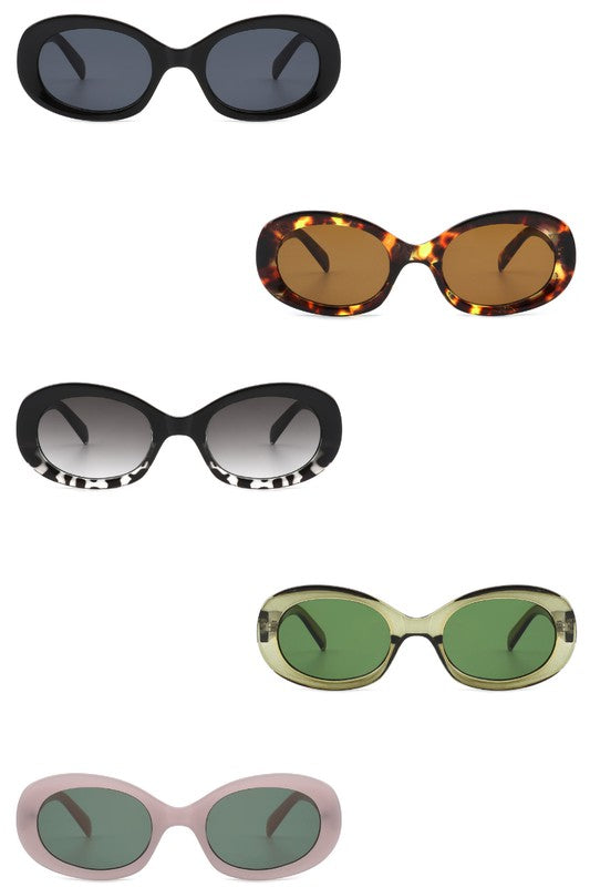 Oval Vintage Fashion Sunglasses