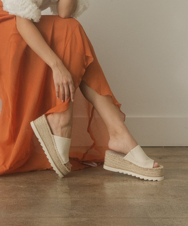 Ivy Espadrille Slide