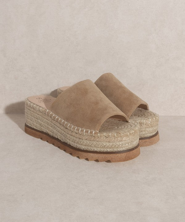 Ivy Espadrille Slide