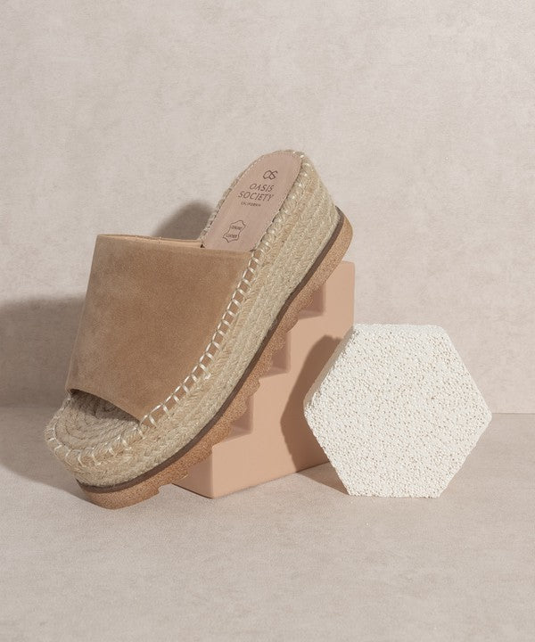 Ivy Espadrille Slide