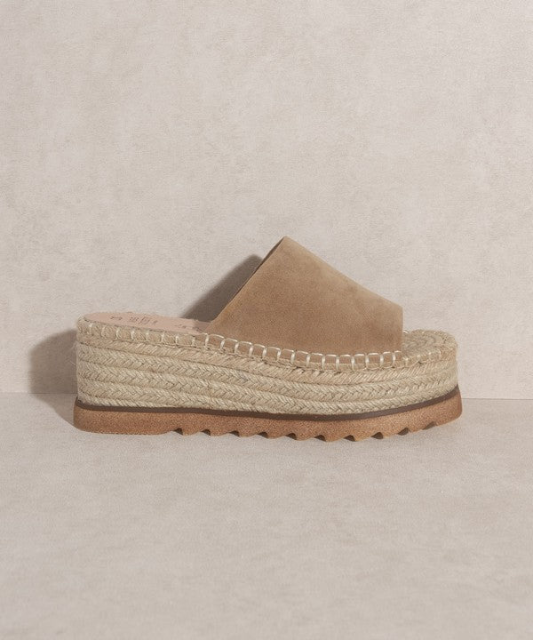 Ivy Espadrille Slide