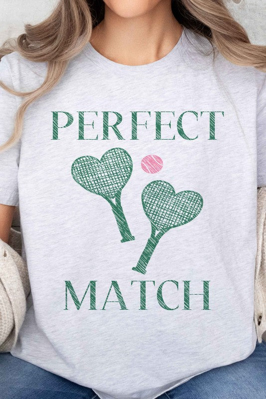 Perfect Match Tennis Pickle Oversized Tee