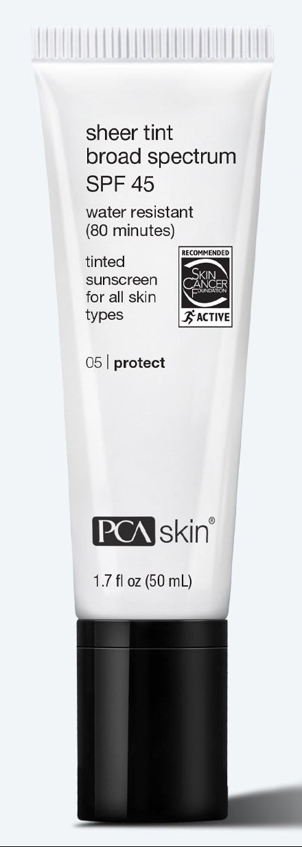 PCA Skin Sheer Tint Broad Spectrum SPF 45