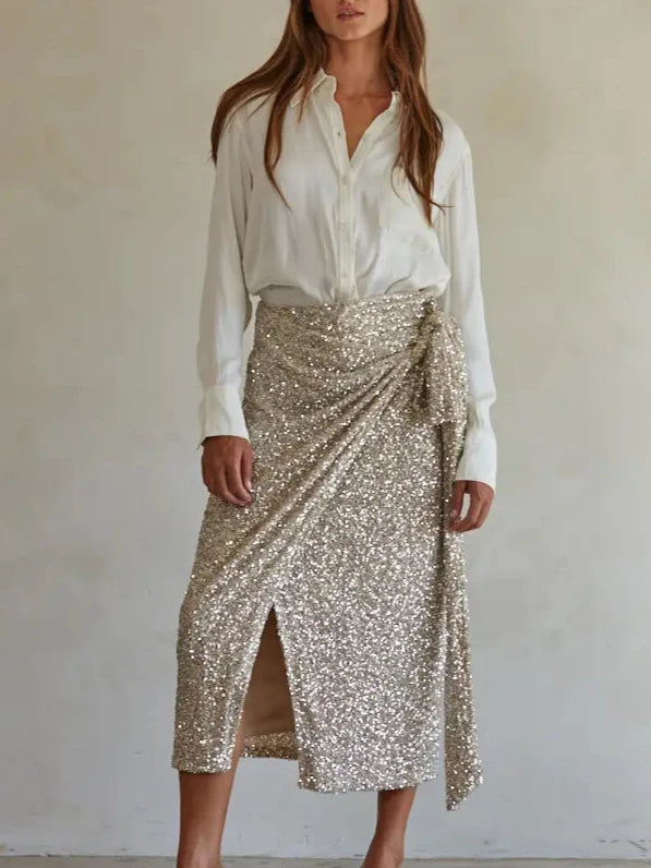 Sequin Skirt